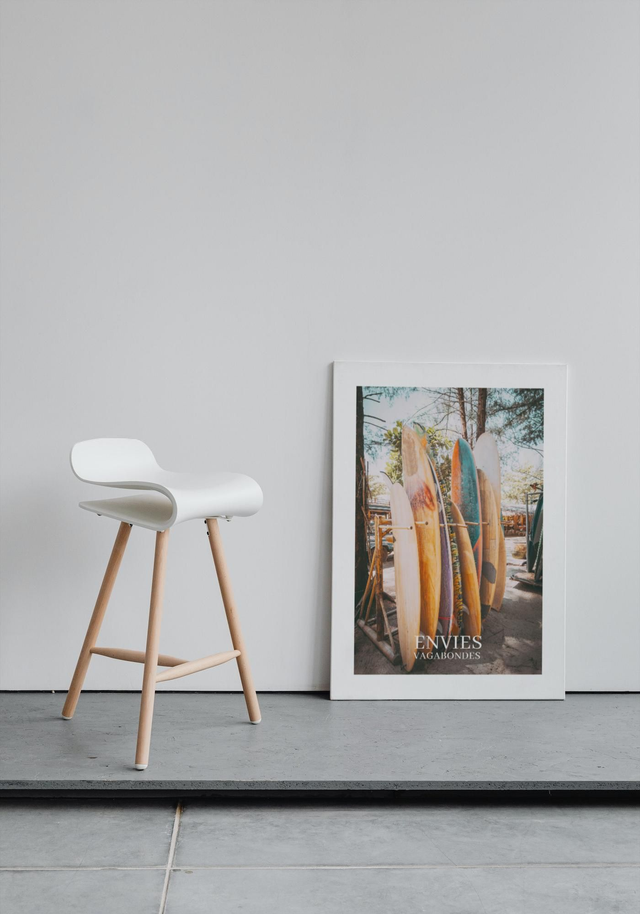PLANCHES DE SURF Affiche décorative