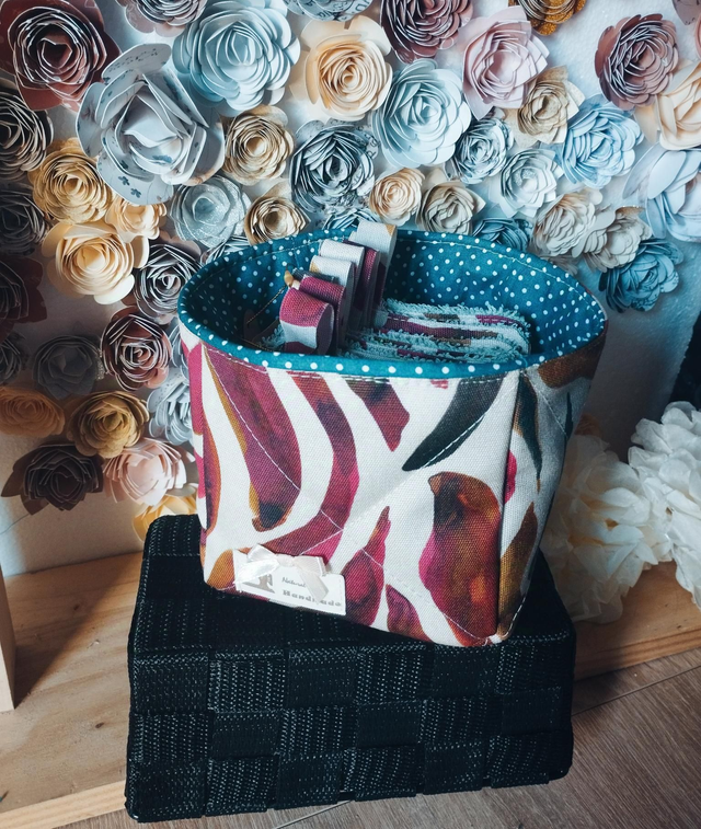 panier de cotons lavables(en stock)