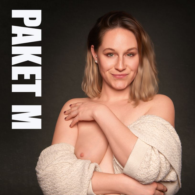 Sensual- Teilakt- Akt Shooting im Fotostudio - Paket M