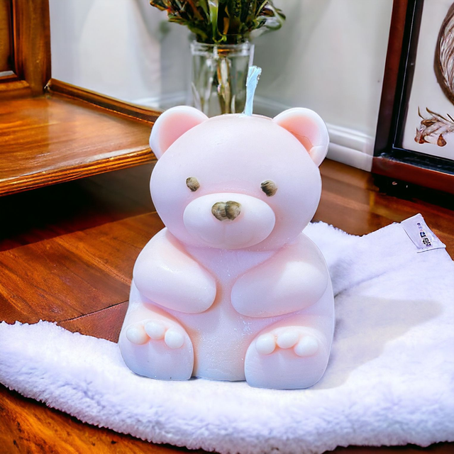 Bougie Ourson - Parfum Rose ancienne  - 250g