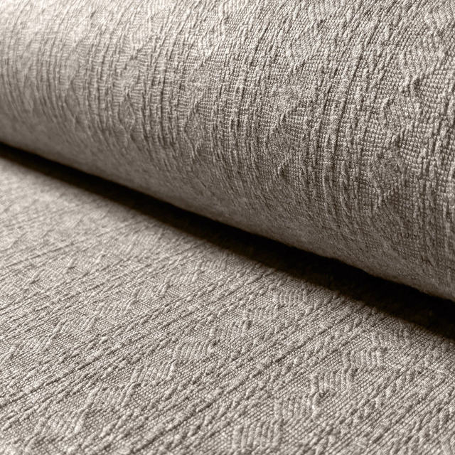 Lainage tressé taupe