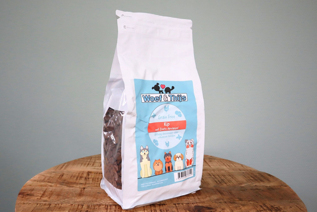 Kip met Zoete Aardappel &amp; Kruiden graanvrij 2kg, 6kg en 12kg