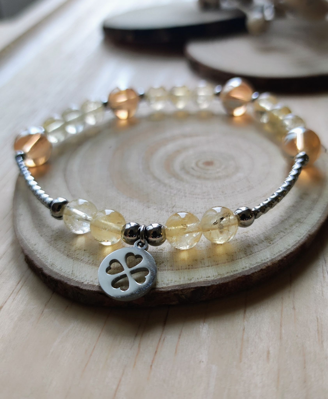 Bracelet "Énergie positive" Citrine