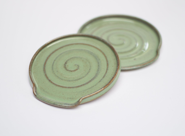 Spoon Rest Toasted Green