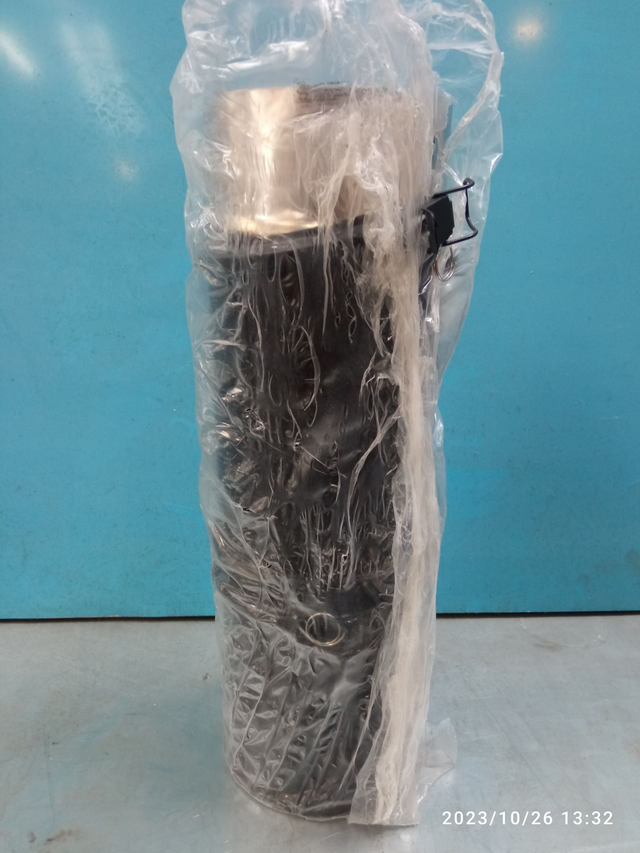 PLA - Élément droit avec collier NOIR RÉGLABLE D80 300 A 500 mm - 2PLAELRE80500NO 