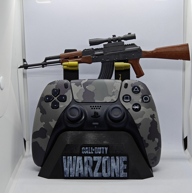 🎮 Support Manette & Réplique d’Arme – Thème Call of Duty: Warzone