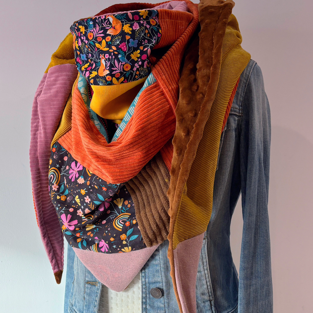 Maxi Chèche Double Patchwork 334