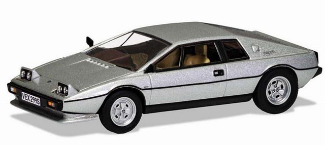 Lotus Esprit Serie I Collin Chapman's car silber Vanguards 1:43 