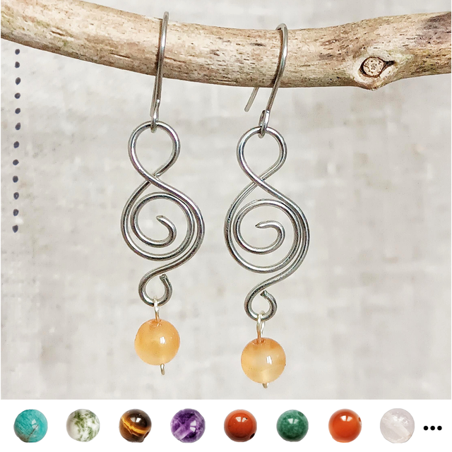 Boucle torsade en acier inoxydable