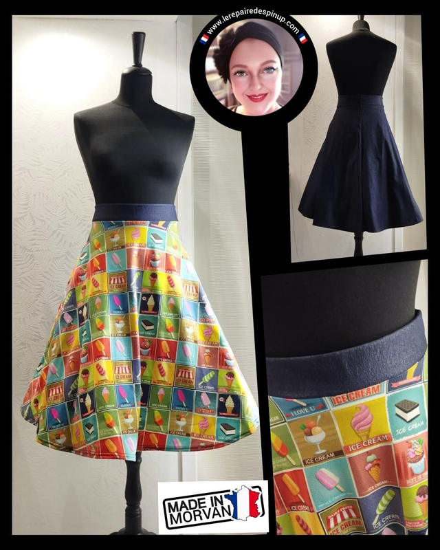 Jupe Modèle Ice Cream T44/48