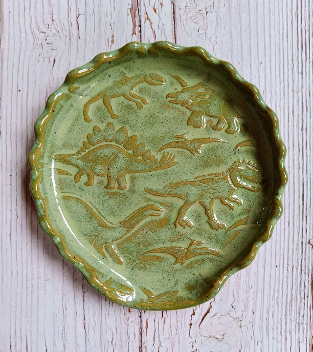 repose-cuillère dinosaures