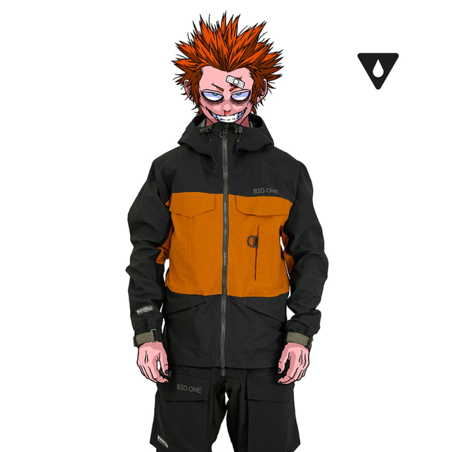 Big One Shell Jacket Tempesta 3L - Orange Brick