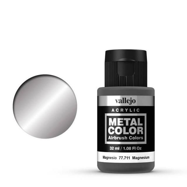 Vallejo 32ml Metal Color - Magnesium # 77711
