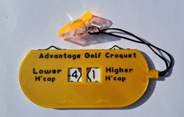 Gold Advantage Croquet Counter - Future proofed