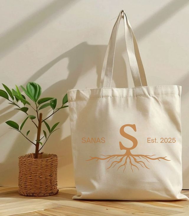 SANAS Stoff Tasche