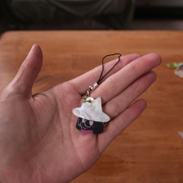 Ralsei Hat Phone Charm | Deltarune 