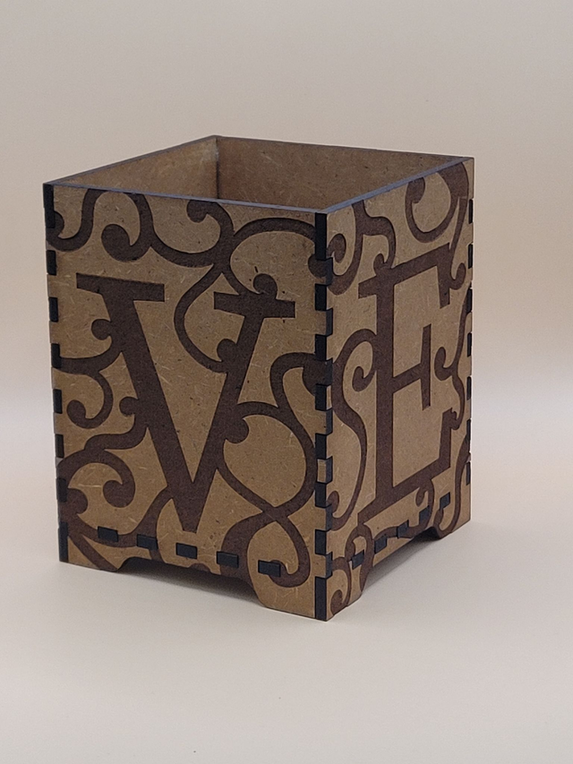 Boite Saint Valentin LOVE Gravée