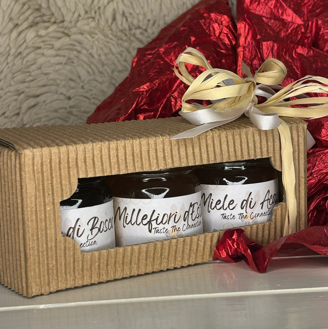 Confezione regalo 3 x 130g 