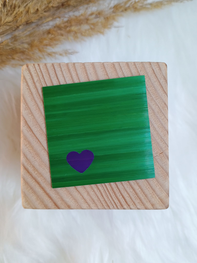 Magnet Carré bicolore