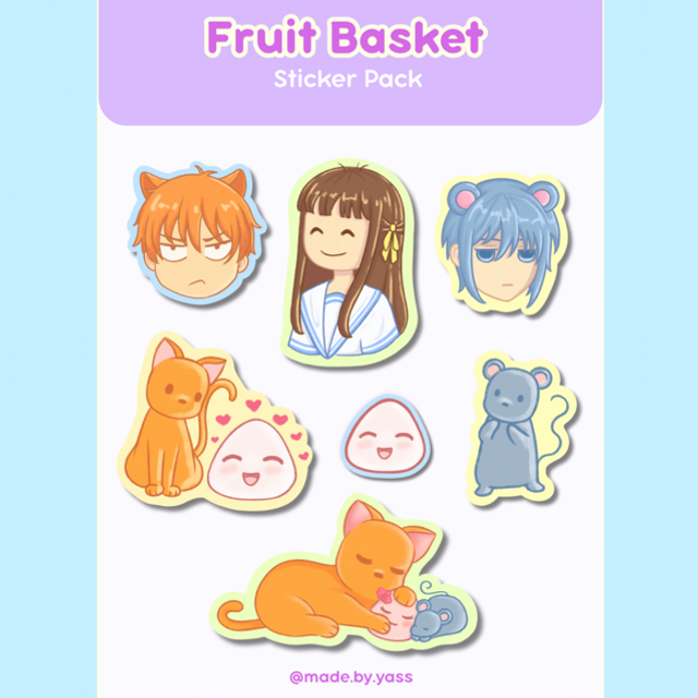 Sticker pack Fruit Basket 