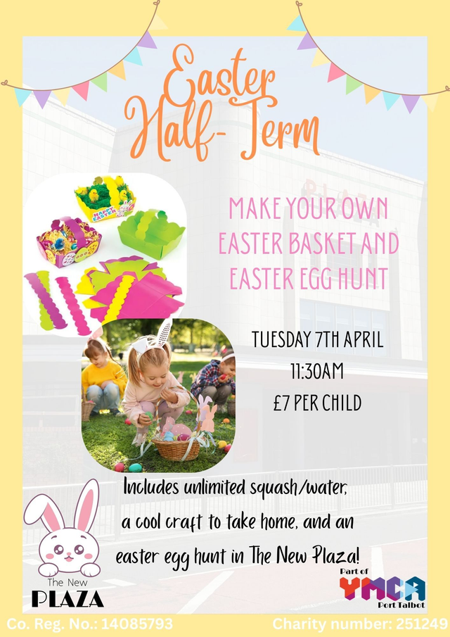 Easter Basket Decorating and Egg Hunt - Tuesday 7th April at 11:30am 