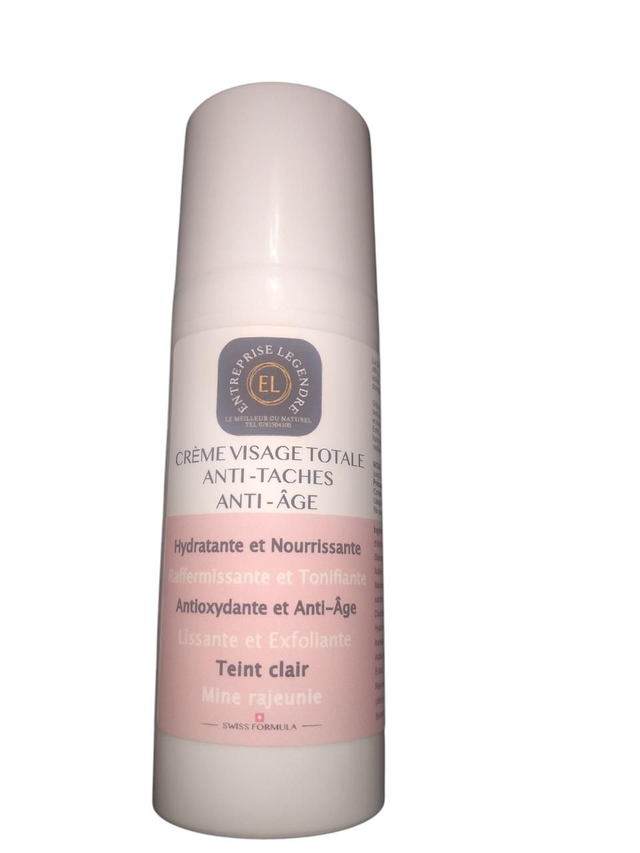 Crème visage anti tâche et anti âge 