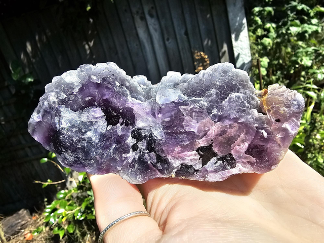 Raw Sugar Rainbow Fluorite