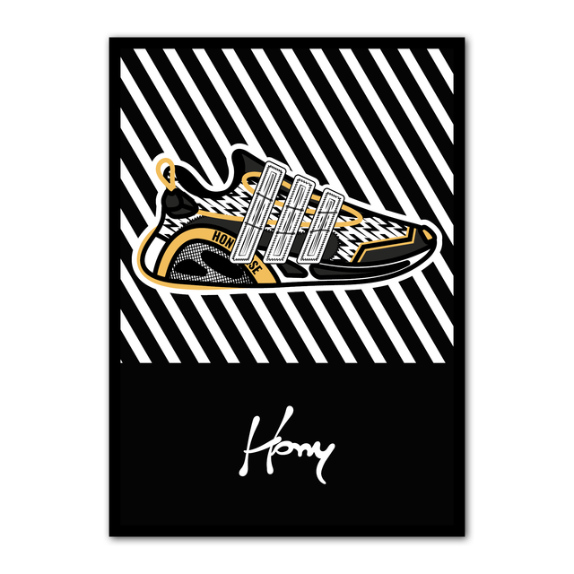 Stripe x3 II - 060823 - Hony | Kunstdruck