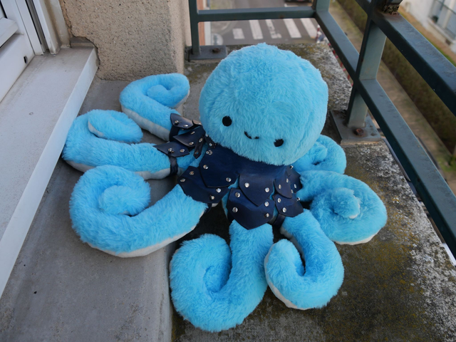 Grande Peluche Pieuvre