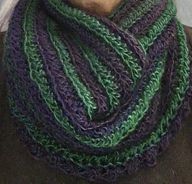 Celtic Cat Cowl and Brooch