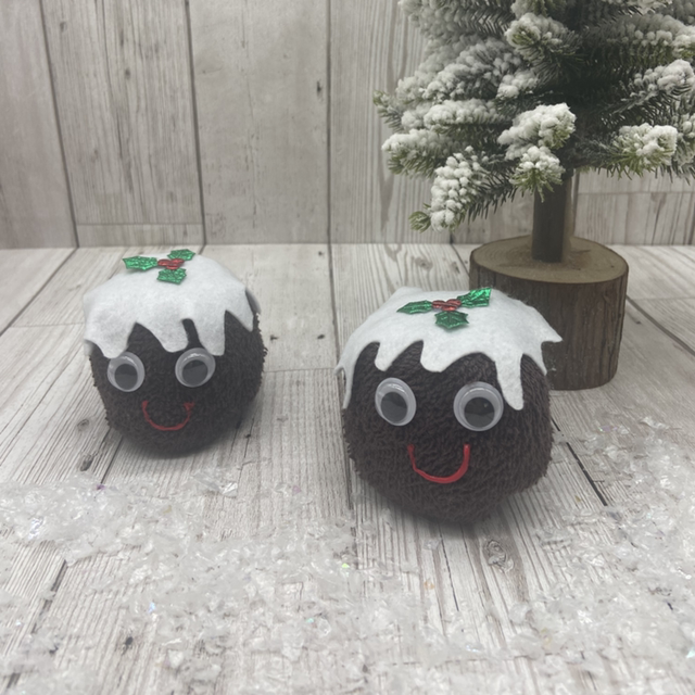 Christmas Pudding Flanimal™ Stocking filler