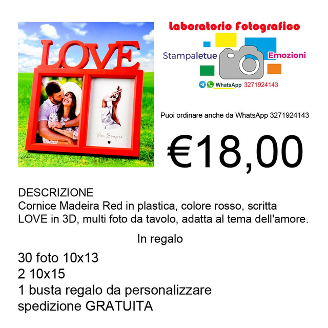 Cornice Madeira Red 10X15