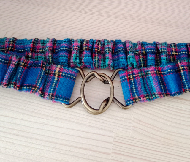 La ceinture élastique - TARTAN