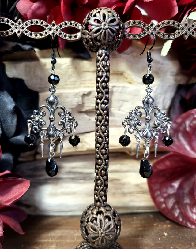 Boucles d&#039;Oreilles &quot;Candle Night&quot;