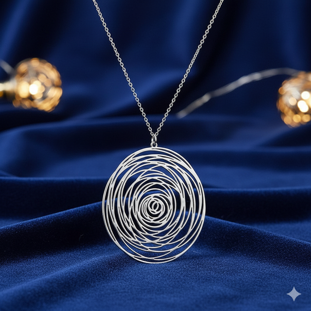 Collier Labyrinthe 45 cm