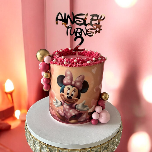 Custom printed cake