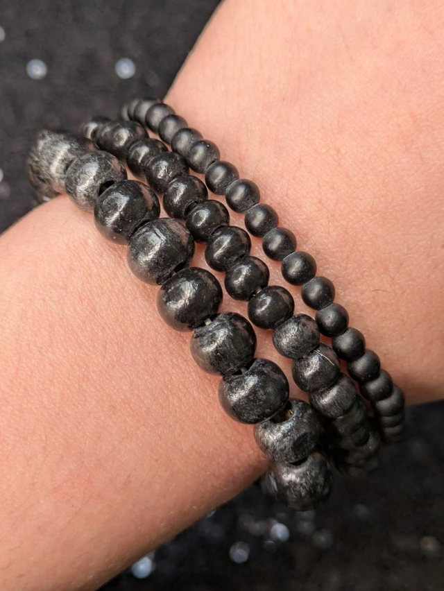 Bracelet bois noir 