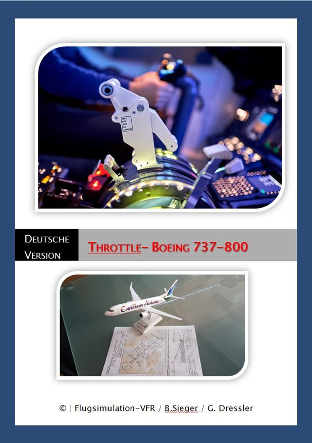 Manual Throttle Boeing 737-800