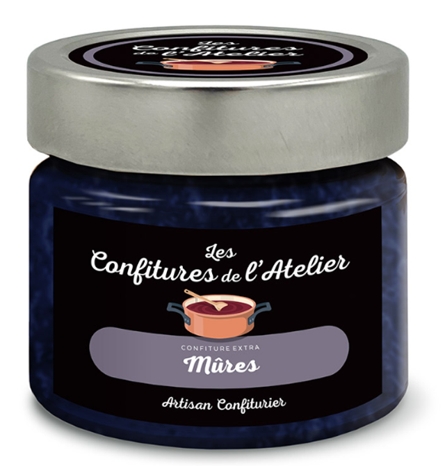 Confiture - Mûres - 220 gr