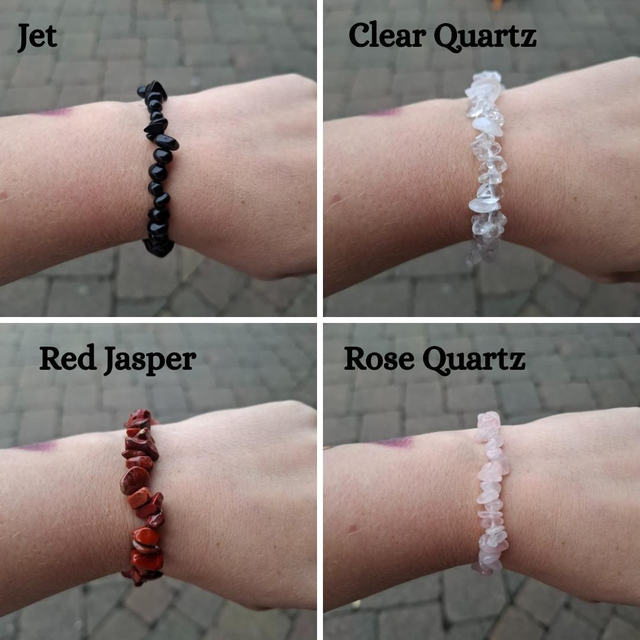 Crystal Chip Bracelet