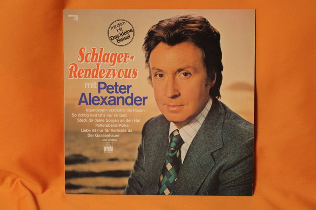 Vinyl LP Peter Alexander "Schlager-Rendezvous mit Peter Alexander"