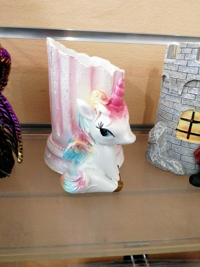 Pot à crayons licorne 