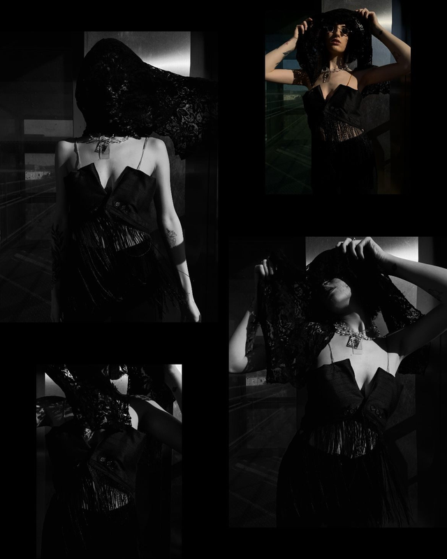 Bustier Upcycled - Henri(ette) - L