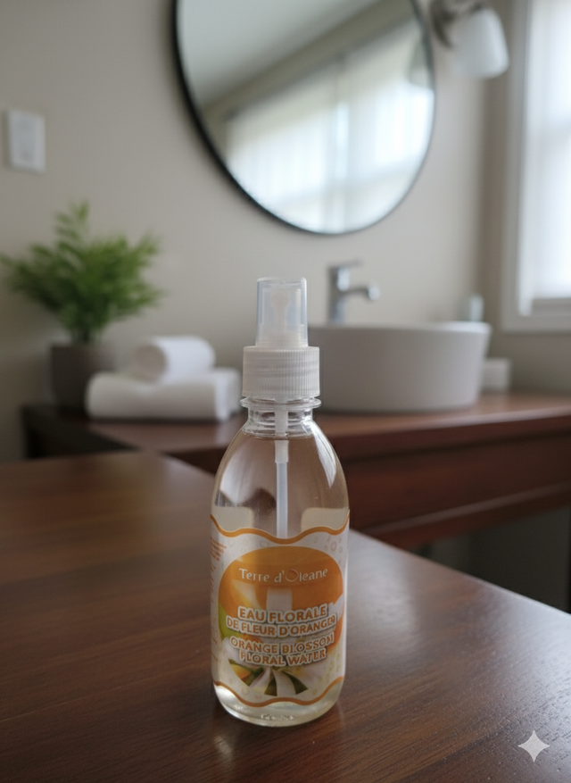 Eau florale de fleur d'oranger (Terre d'Oléane)