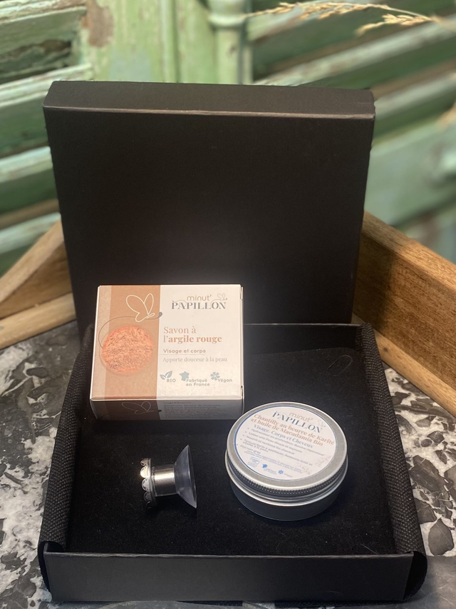 Le trio incontournable - Lot de 10 coffrets cosmétiques cadeaux - Minut&#039;Papillon