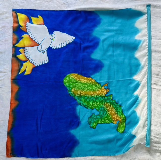 Revival Martinique Esaïe 42.10 Soie épaisse 90x100cm