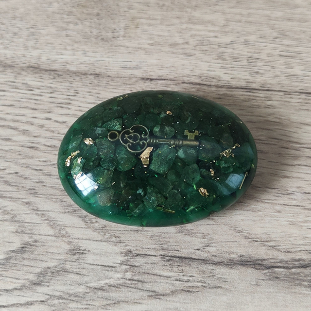 Galet aventurine 