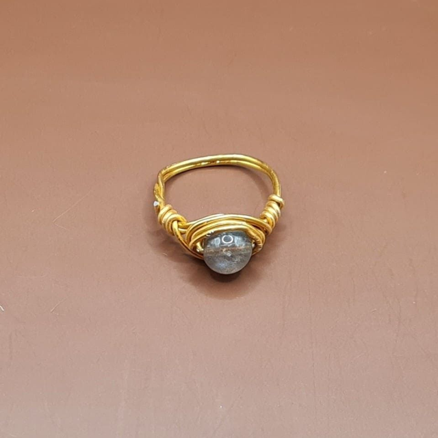 Bague non ajustable Labradorite 55