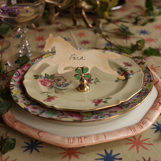 Doing goods card holder klavertje