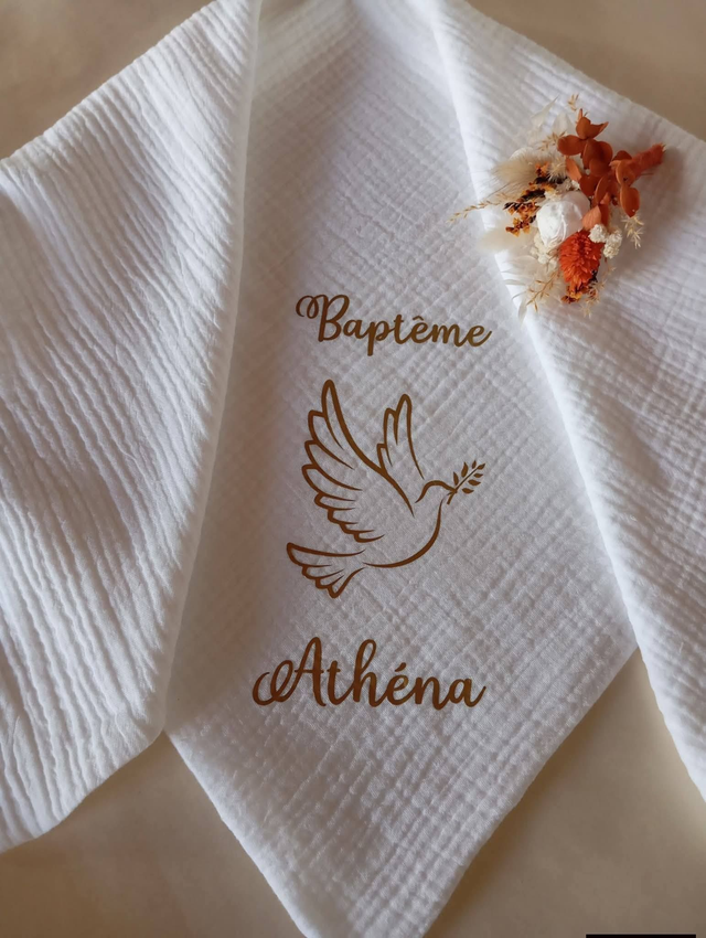 Lange de Baptême SUR COMMANDE